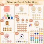 TOHONGADON 169 Pcs Silicone Beads - Image 2