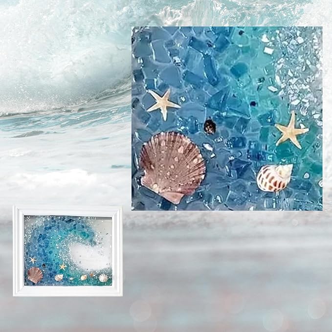 Sea Glass Art Kits, New Sea Glasss Resin Art Kits - Image 5