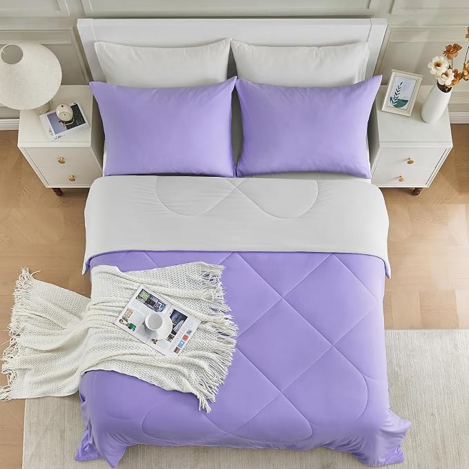 HOMFINE Cooling Comforter Queen Size, Japanese Double-Sided Cold Tech Fabric - Image 7