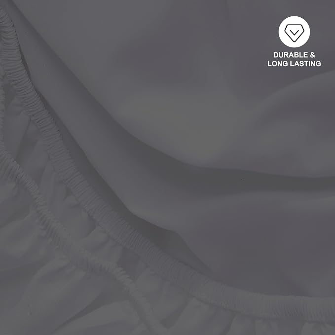 Hotella 100% Microfiber Twin Size Fitted Sheet Only, Ultra Soft Hotel Quality - Image 6