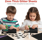 Self-Adhesive Glitter EVA Foam Sheets - Image 4