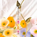 beadable keychains Bulk 8pcs Blank Keychain Making Kit Keychains Accessories - Image 5