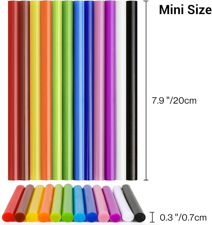 ENPOINT Colored Hot Glue Sticks, Sealing Wax Sticks - Image 2
