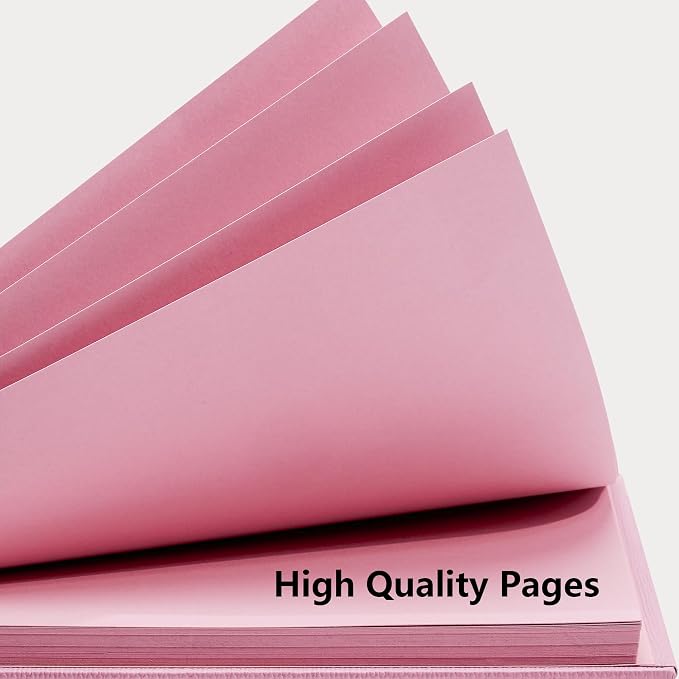 Vienrose Scrapbook Album 12x12 Inch Blank Thick Kraft Paper DIY Scrapbooking - Image 5