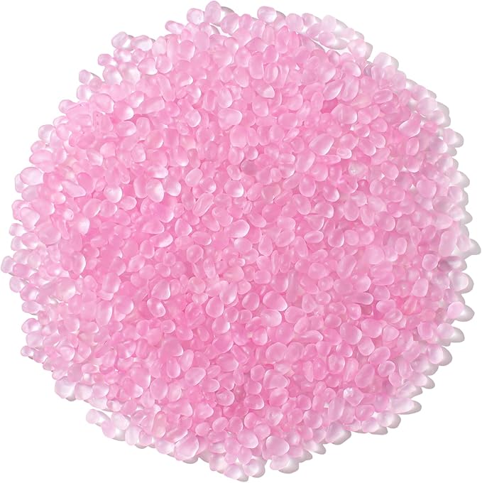 Keedolla 14oz Sea Glass Stones Frosted Glass Pebbles Gemstones by Keedolla
