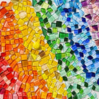 IcosaMro 2.2LB Mosaic Tiles for Crafts DIY Stepping Stone Project Supplies | - Image 5