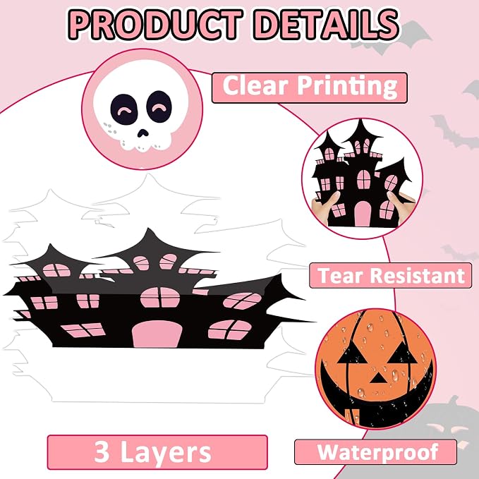 Halloween Ghost & Pumpkin Paper Cutouts - Image 4