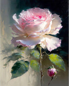 xackcme Rose Paint by Numbers for Adults by xackcme