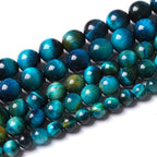 8mm Natural Blue Tiger Eye Stone Beads Round Loose Beads - Image 7