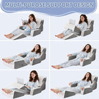 Yojoker 9PCS Orthopedic Bed Wedge Pillow Set - Image 6