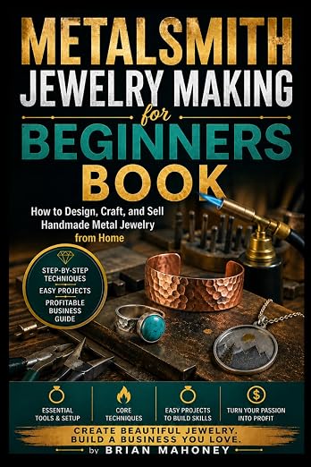 Metalsmith Jewelry Making for Beginners Book: How to Design, and Sell Handmade by Unknown