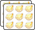 Punta Cana Dominican Republic Greetings Label 2" 18 Pack Sticker by EW+Designs