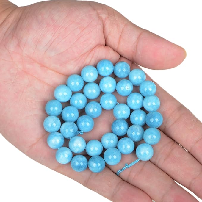 AD Beads Natural Gemstone Round Loose Beads 15" - Image 3