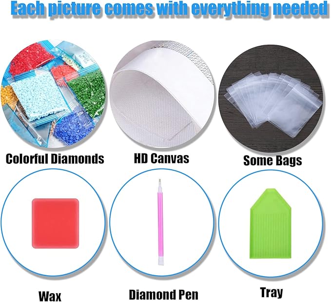 Legrace Old Lady Diamond Art Painting Kits - Image 6