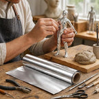 St. Louis Crafts Aluminum Metal Foil Roll, 36 Gauge, Durable Foil - Image 8