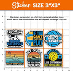 MAIANEY Water Polo Sticker Pack 12pcs – Funny Water Polo Stickers - Image 4