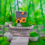 Cayway 53 PCS Fairy Garden Accessories Outdoor, Mini Model Tree Lawn House - Image 8