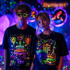 Shuttle Art Glow in the Dark Paint, 26 Colors 3D Fabric Paint - Image 5