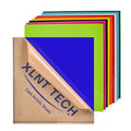 8x8 Inch Colored Acrylic Sheets, 10-Color Variety Pack, 3mm Cast Acrylic Blanks by MaterialsParts