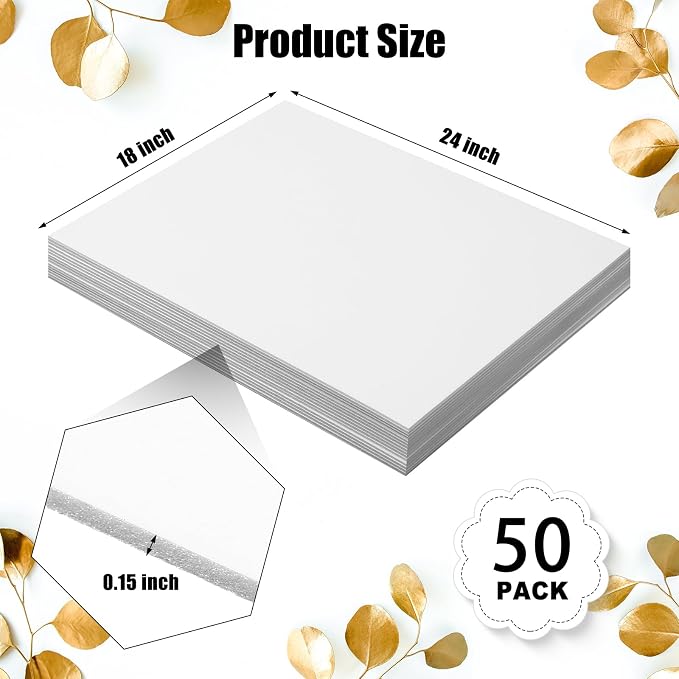 Frienda Foam Boards Thickness Foam Poster Boards - Image 2