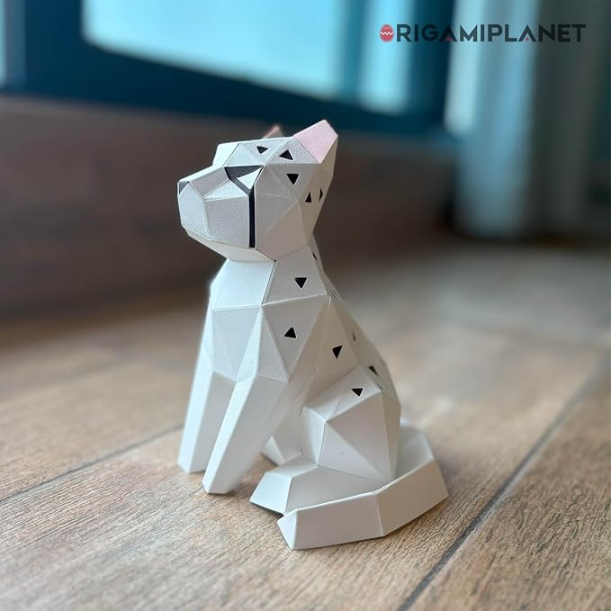 Leopard 3D Origami Paper Craft Kit, Creative Handmade Paper Sculpture Art - Image 3