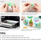 Shuttle Art Polymer Clay Kit, 50 Colors Oven Bake Clay - Image 8