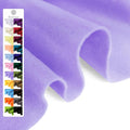 Lavender Soft Felt Fabric Sheet 36" x 36", 1.6mm Thick, Premium Craft Felt by Grainear