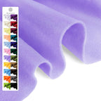 Lavender Soft Felt Fabric Sheet 36" x 36", 1.6mm Thick, Premium Craft Felt by Grainear
