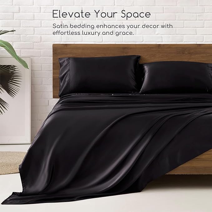 MR&HM Satin Sheets King Size - Image 5