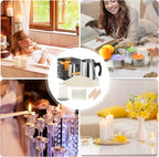 BBAXI Candle Making kit Supplies，Nature Soy Wax DIY Craft Tools - Image 8