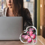 Christian Gifts for Women, 4 Inch Butterfly Acrylic Keepsake, Inspirational - Image 3