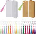 choyaxo 60 Pcs Kraft Paper Blank Bookmarks by choyaxo