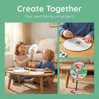 Healifty 10 Pcs Blank Round Hand Fans - Image 9