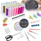 JUNING Sewing Kit with Black Case Portable Sewing Supplies - Image 2