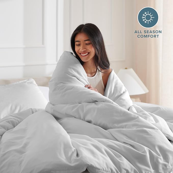 Bare Home Bedding Duvet Cover Queen Size - Image 3