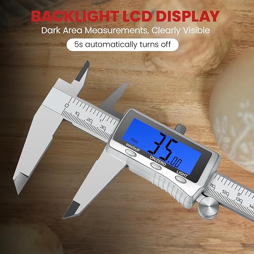 Digital Caliper, Rechargeable Calipers 12 inch - Image 3