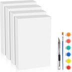 LuckyFoam White 4 Pack 12x7.5x2 inch Foam Sheets 2 Inch | Polystyrene by LuckyFoam