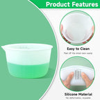 Gartful 600ml Reusable Silicone Resin Cups, Large Silicone Mixing Bowl - Image 5