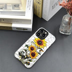 ZHEGAILIAN Case for iPhone 15 Pro Max, Sunflower Faux Stained Glass Effect - Image 4