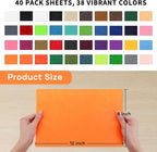 HTVRONT Felt Sheets for Crafts - Image 2