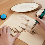 YIHUA 930-IV Pyrography Wood Burning Pen Kit Adjustable Temperature, Power - Image 6