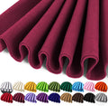 IONTACH 36" X 36" Burgundy Soft Felt Fabric 1.6mm Thick | Felt Sheets by IONTACH