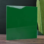 6 PCS Dark Green Cast Acrylic Opaque Plastic Sheet 8 x 8 Inch, - Image 2