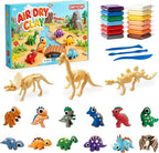Air Dry Clay Dinosaur Kit for Kids, 12 Dino Skeleton Craft Set | 12 individual by DMTXCRP