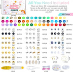 JQEEYGV Bracelet Making Kit 3 Boxes - Image 2