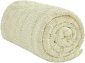 Knitted Weighted Blanket for Adult, No Beads Heavy Blanket 60” x 80'' 15lbs by Unknown