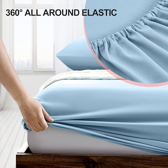 FreshCulture Queen Fitted Sheet Only - Image 3