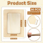 VOKOY 50 Pack Wooden Picture Frames - Image 2
