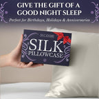 DECOLURE 100% Pure Mulberry Silk Pillow Case Queen Size – Highest Grade 30 - Image 7