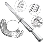 Meowoo Ring Sizer Measuring Tool Set, Ring Gauges - Image 2